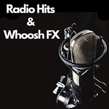 SOUND IDEAS RADIO HIT & WHOOSH FX(オンライン納品)(2時間以内に納品)