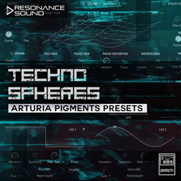 TECHNO SPHERES ARTURIA PIGMENT PRESETS(オンライン納品)(2時間以内に納品)