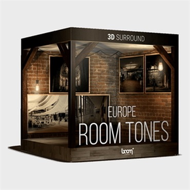 ROOM TONES EUROPE - 3D SURROUND & STEREO(オンライン納品)(2時間以内に納品)