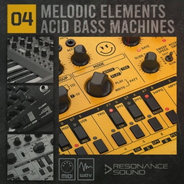 MELODIC ELEMENTS - ACID BASS MACHINES(オンライン納品)(2時間以内に納品)