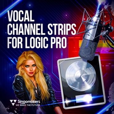 SINGOMAKERS VOCAL CHANNEL STRIPS FOR LOGIC PRO(オンライン納品)(2時間以内に納品)