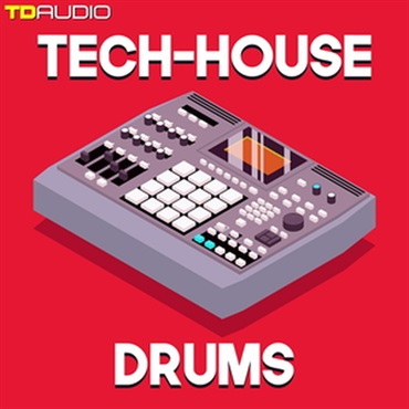 INDUSTRIAL STRENGTH TD AUDIO - TECH-HOUSE DRUMS(オンライン納品)(2時間以内に納品)