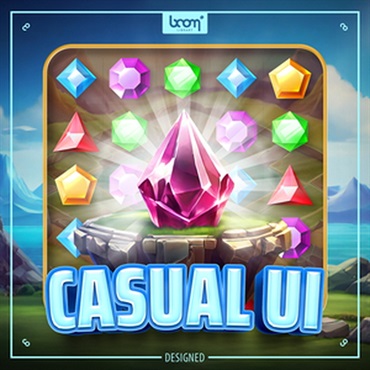 CASUAL UI - DESIGNED(オンライン納品)(2時間以内に納品)