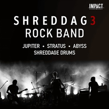 IMPACT SOUNDWORKS SHREDDAGE 3 ROCK BAND(オンライン納品)(2時間以内に納品)