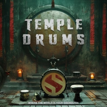 SOUNDIRON TEMPLE DRUMS(オンライン納品)(2時間以内に納品)