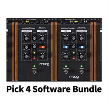 【ムーグSummer Sale 2026！】MoogerFooger Pick 4 Software Bundle(オンライン納品)(2時間以内に納品)