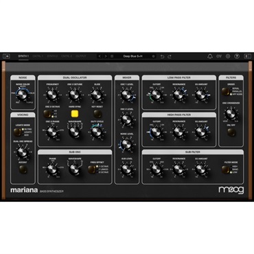 【ムーグSummer Sale 2026！】mariana (Bass Synthesizer)(オンライン納品)(2時間以内に納品)