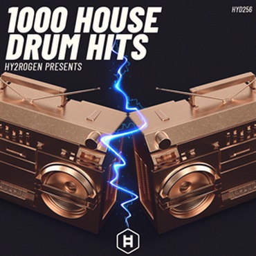 1000 HOUSE DRUM HITS(オンライン納品)(2時間以内に納品)