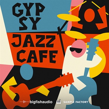 BIG FISH AUDIO GYPSY JAZZ CAFE(オンライン納品)(2時間以内に納品)