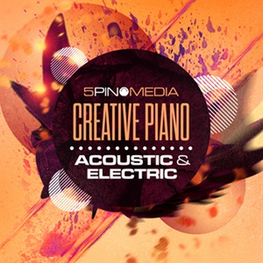 5PIN MEDIA CREATIVE PIANO - ACOUSTIC & ELECTRIC(オンライン納品)(2時間以内に納品)