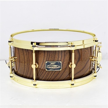 HS-1465-BR [Zelkova Snare Drum 14×6.5/Gold Hardware]【Aerial Case（エアリアルケース）付属】