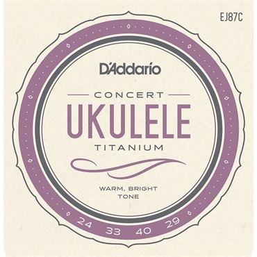 【夏のボーナスセール】EJ87C　Concert Ukulele [ウクレレ弦]  ダダリオ
