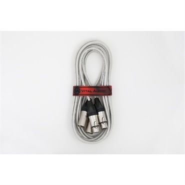 VAB-N Pair 1.0m 3MX/3FX(VBN P-1MF)(XLRオス-XLRメス)(バイタルオーディオ)(2本セット)