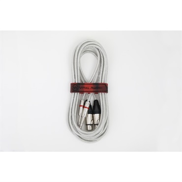 VAB-N Pair 3.0m 3FX/3P(VBN P-3F3P)(XLRメス-TRSフォーン)(バイタルオーディオ)(2本セット)