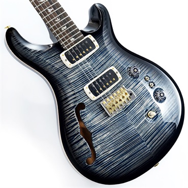 Limited PRS 40th Anniversary Custom 24-08 Semi-Hollow Limited Edition (Faded Whale Blue Smokeburst) SN.0399271