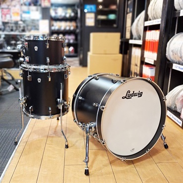 Ludwig USED 中古 NeuSonic DOWNBEAT OUT FIT 3pc Kit [Black Velvet/LN24023TXB2]