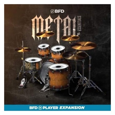 【ビーエフディーSummer Sale 2026！】BFD PLAYER EXPANSIONS: METAL ESSENTIALS (BFD PLAYER専用拡張音源)(オンライン納品)(2時間以内に納品)