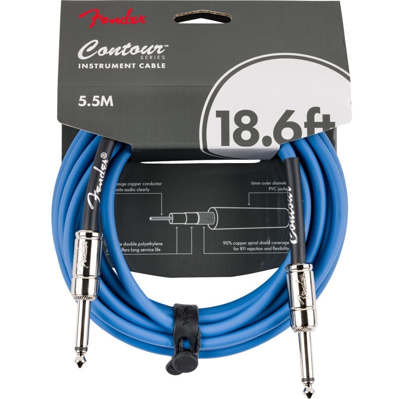 CONTOUR SERIES INSTRUMENT CABLE (18.6feet/LAKE PLACID BLUE)(#0990571802)の商品画像