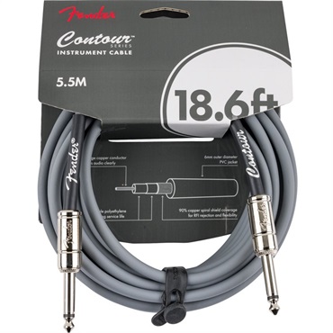 CONTOUR SERIES INSTRUMENT CABLE (18.6feet/INCA SILVER)(#0990571824)