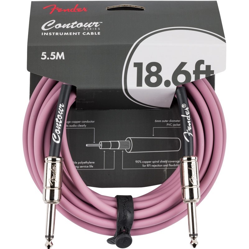 CONTOUR SERIES INSTRUMENT CABLE (18.6feet/BARGUNDY MIST)(#0990571866)の商品画像