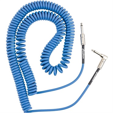 Fender USA 【夏先取り大特価セール】CONTOUR SERIES COIL INSTRUMENT CABLE 30FEET (LAKE PLACID BLUE)(#0990573002)