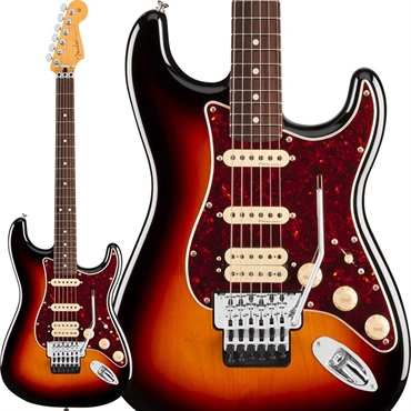 Player II Modified Stratocaster HSS Floyd Rose (3-Color Sunburst/Rosewood)