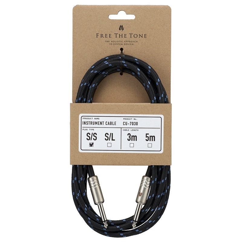 CU-7030 INSTRUMENT CABLE 5m S/Sの商品画像