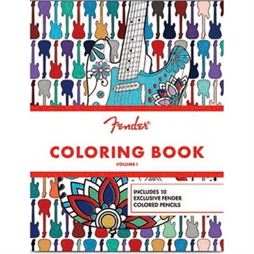 PERRI'S FCB-8302 FENDER COLORING BOOK VOLUME 1