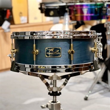 CANOPUS USED 中古 MO Snare Drum 14×5.5 w/Die Cast Hoops - Indigo Oil [MO-1455DH]