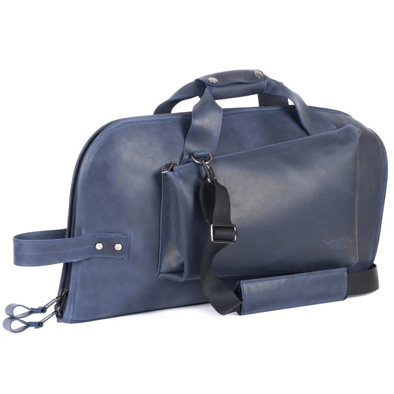 シングル フリューゲルホルン用ソフトケース CrazyHorse DarkBlue (ダークブルー)【夏先取り大特価セール】の商品画像