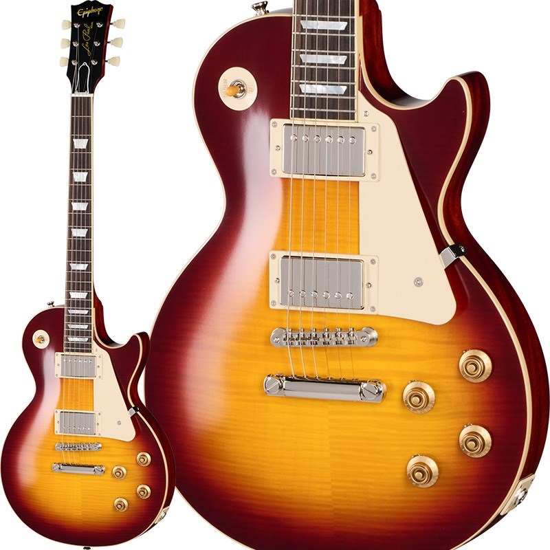 Inspired by Gibson Custom 1959 Les Paul Standard Reissue (Deep Cherry Sunburst) 【Epiphone SUMMER FAIR】の商品画像