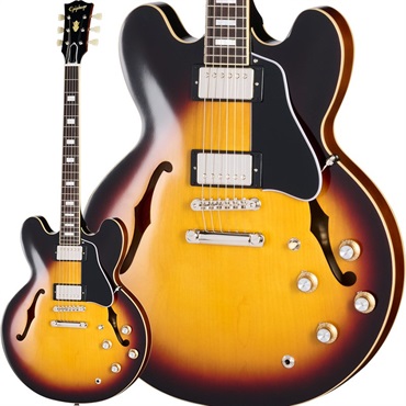 Inspired by Gibson Custom Shop 1962 ES-335 Reissue (Vintage Burst)