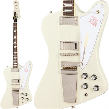 Inspired by Gibson Custom Shop 1963 Firebird V Reissue with Maestro Vibrola (Polaris White)