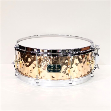 HBZ-1455 [Hammered Bronze Snare Drum 14''×5.5'']