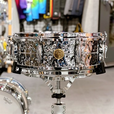 USED 中古 G4160HB [USA Snare Drums / Hammered Chrome Over Brass 14×5]