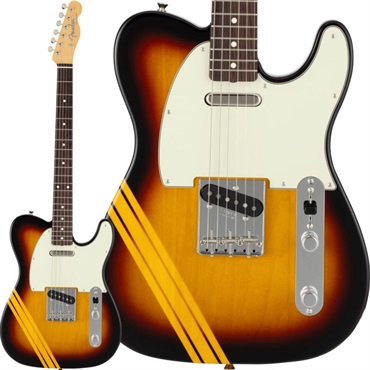 Traditional 2025 Collection 60s Telecaster (Competition 3-Color Sunburst Aged Natural/Rosewood)