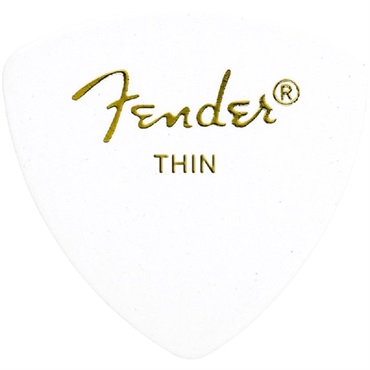 CLASSIC CELLULOID PICKS， 346 SHAPE - 12 PACK【ホワイト/THIN】[#1980346780]