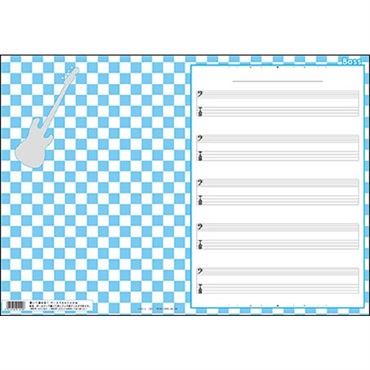 プリマ 書いて消せる！ベースTABファイル[PRKO-3]（クリアファイル）