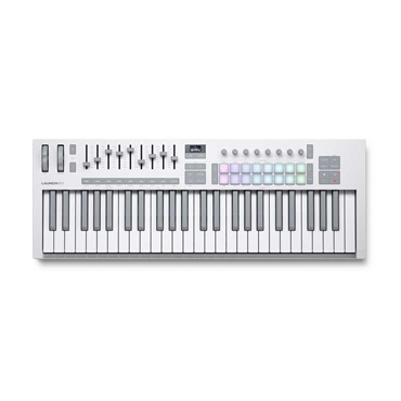 Launchkey 49 Mk4 White(ノベーション)(ラウンチキー)(49鍵盤USB・MIDIコントローラー)【ソフトシンセNovation PLAY無償DL対応】【Steinberg Cubase LE 14付属！】