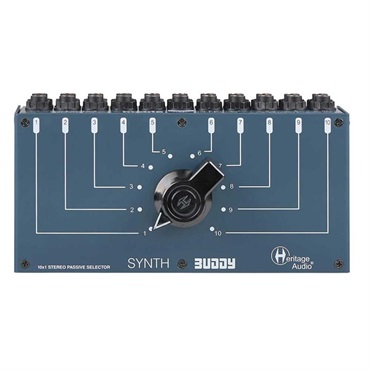 Synth Buddy(10×1ステレオ・パッシブセレクター)(シンセバディー)(ヘリテージ・オーディオ)【予約商品・5月16日発売予定】