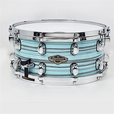 Starclassic Walnut/Birch Snare Drum 14×6.5 - Lacquer Arctic Blue Oyster [WBSS65-LLO]