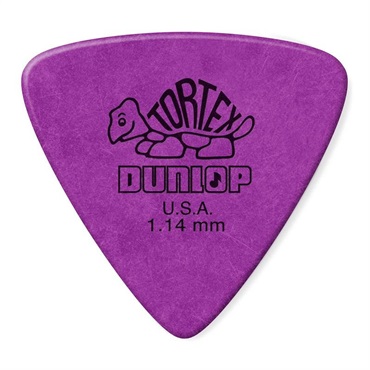 6枚セット PP431P114 431R Tortex Triangle Picks 1.14mm (Purple)
