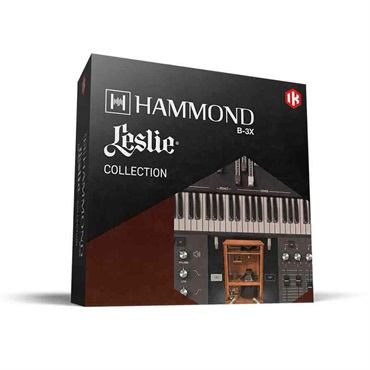 Hammond B-3X + Leslie Collection (アイケーマルチメディア)(レスリー)(オルガン)(オンライン納品)