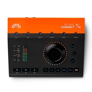 Bitwig Connect 4/12 (ビットウィッグ)(オーディオインターフェイス) (CV/Gate)(DCカップリング)(パッチング)(同期)(モニターコントローラー)(DAWコントローラー)(タッチセンサー)