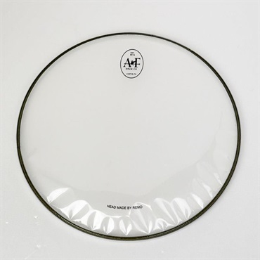 A&F Logo Heads 12''  [Snare Side Hazy Ambassador]