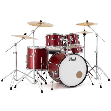 RS525SCWN/C-2CSN #747 [ROADSHOW シンバル付ドラムフルセット / 2クラッシュシンバル仕様 - Matt Red]【限定品】