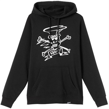 Slash 'Skully' Pullover Hoodie (Black) (XL) GA-SLSH-SKLFZ-BLK-XL