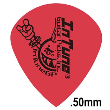 DGP4-C50 GrippX-XJJ Jumbo Jazz Guitar Picks (0.50mm/レッド)