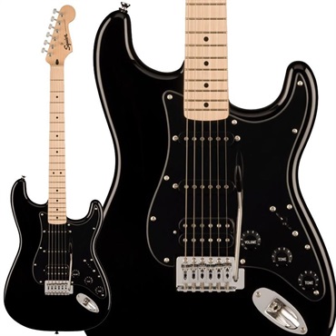 Squier by Fender 【キズ有アウトレット品！】Squier Sonic Stratocaster HSS (Black/Maple Fingerboard)