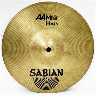 SABIAN USED 中古 AA Mini Hats 10 Top [522g]